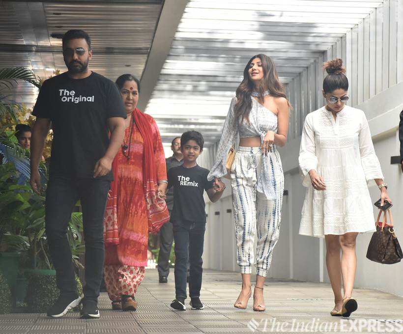 Shilpa Shetty family