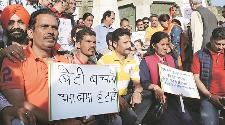 Shimla, Shimla rape, Shimla gang rape, Shimla crime, Crime rate in Shimla, Kotkhai rape case, gang rape incidents in Shimla, rape case Shimla, Shimla rape case, Shimla molestation, Crime against women, Haryana crime, Punjab news, Haryana news, Indian Express