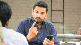 Ungli, short film, Ojaswee Sharma, film on voting, how to vote, lok sabha elections, entertainment, indian express