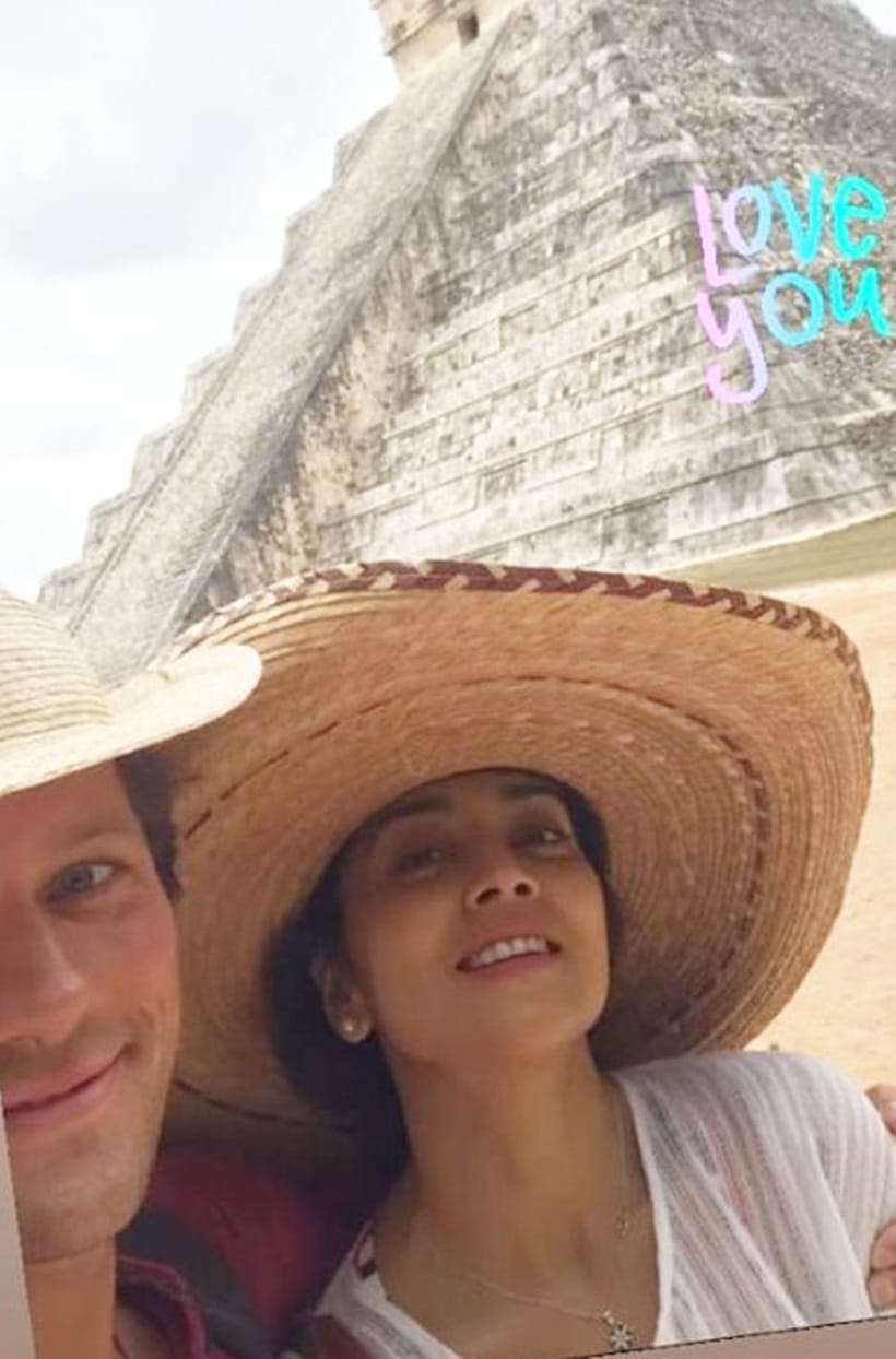 Shriya Saran with husband andrei koscheev photos