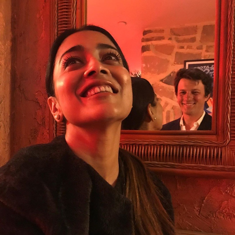 Shriya Saran with husband andrei koscheev