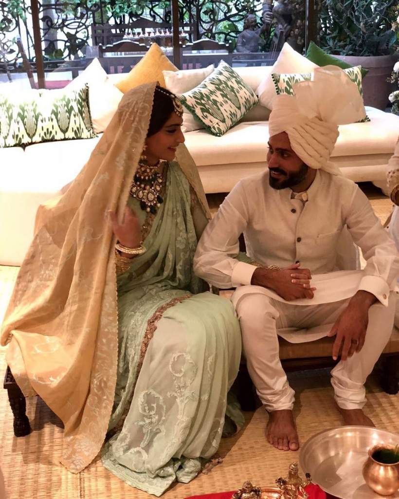 sonam kapoor wedding pics