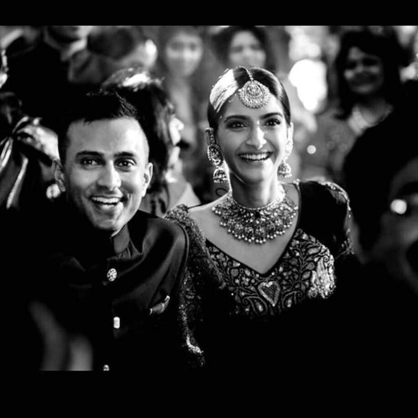 sonam kapoor anand ahuja photos