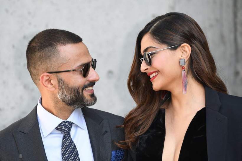 sonam kapoor anand ahuja pics