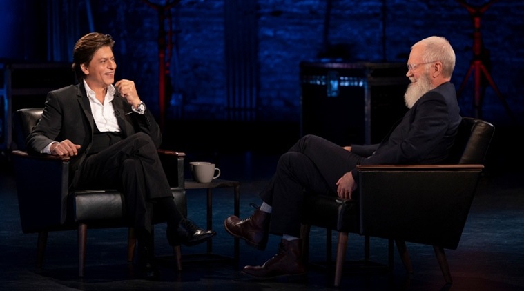   Shah Rukh Khan David Letterman 