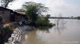 lok sabha elections 2019, 2019 general elections, sundarbans, sundarban basanti block, sundarbans sonakhali bride, basanti canning bridge, sundarbans water crisis, sundarbans climate change issues, india news, indian express