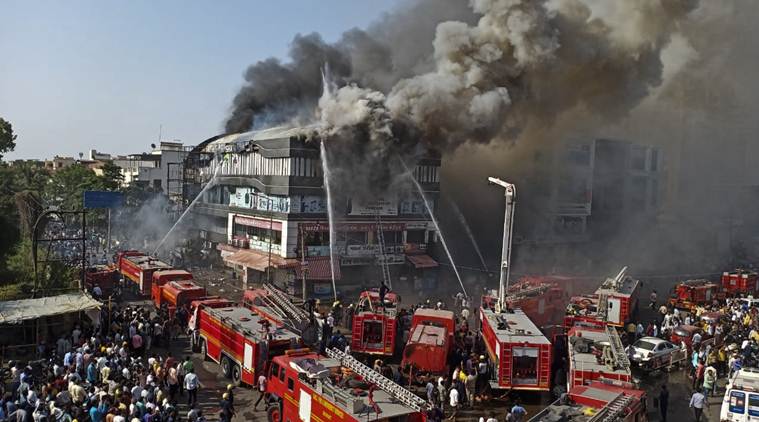 Day after Surat coaching centre fire, police arrests one; two absconding