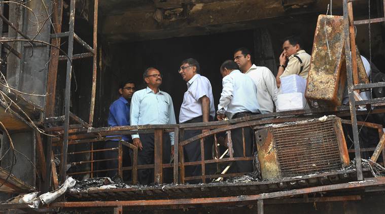 Surat fire, Surat coaching centre fire, Gujarat fire, Gujarat coaching centre fire, Gujarat fire accident, Takshashila Complex fire, coaching centre fire, surat fire dead, indian express