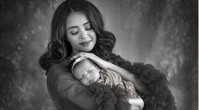 surveen chawla daughter photos 