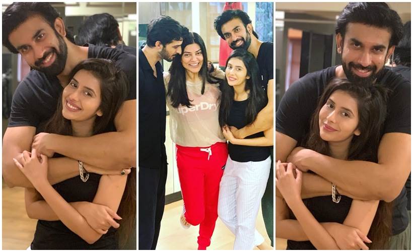 Sushmita Sen, Rajeev Sen, Charu Asopa