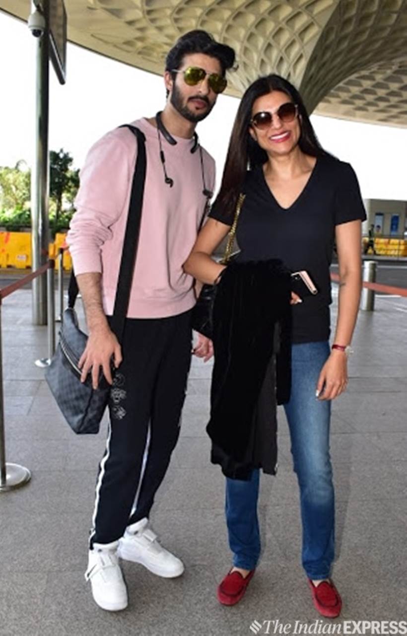 Sushmita Sen, Rohman Shawl