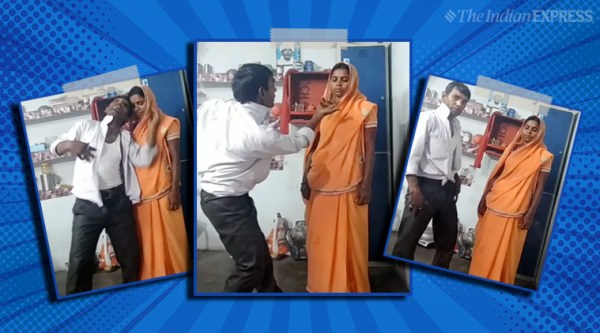 These hilarious videos of a TikTok couple romancing to Bollywood songs will  leave you in splits | Trending News,The Indian Express