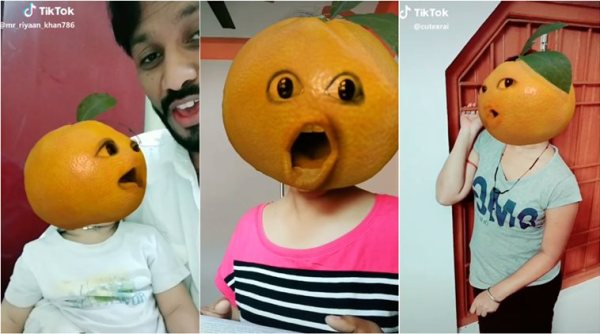 tiktok, tiktok india, tiktok funny videos, tiktok funny challenges, tiktok orange face, tiktok latest videos, funny news, indian express, viral challenge