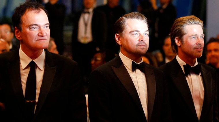 Quentin Tarantino, Brad Pitt, Leonardo DiCaprio