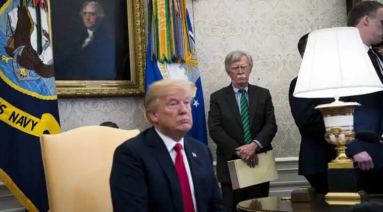 Donald Trump undercuts John Bolton on North Korea and Iran
