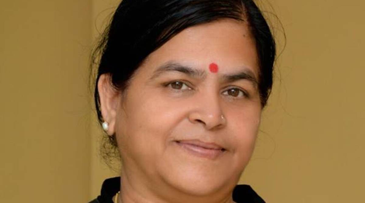 Usha Thakur, Usha Thakur yagya, MP minister performs yagya to ward off covid, Third wave of covid, Madhya Pradesh news, India news, Indian express