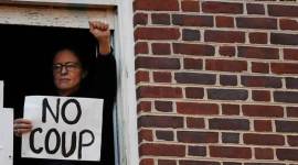 Venezuela activists eviction, eviction notice to activists, Indian Express world news, inside Venezuelan Embassy, activists eviction notice, Nicolas Maduro reelection,