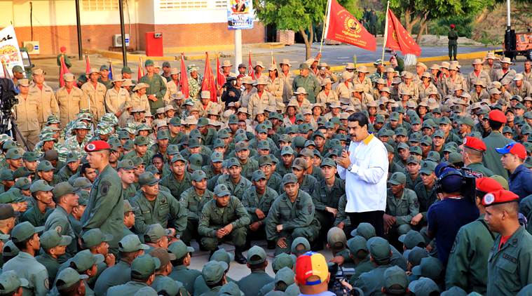Venezuela, Venezuela Norway, Venezuela uprising, uprising in Venezuela, Nicolas Madura, Norway Venezuela talks, Venezuela Norway, Nicolas Madura Norway, Indian Express, World news, Venezuela news