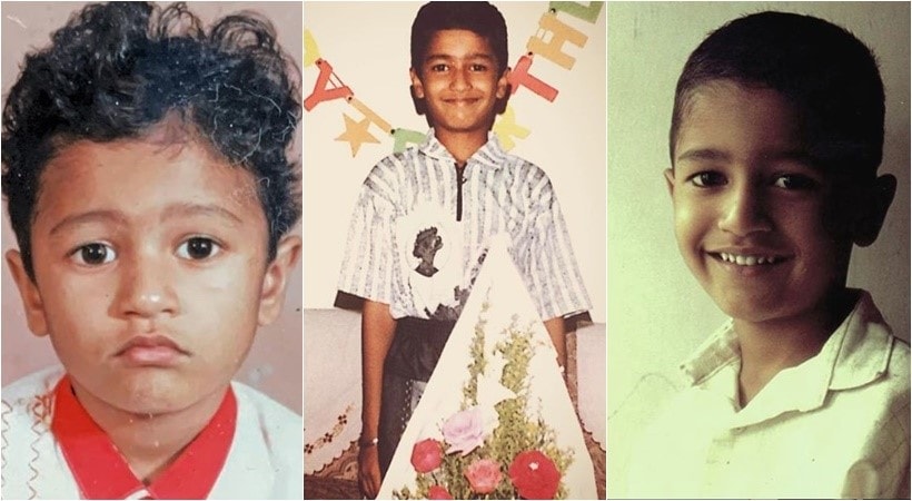 vicky kaushal childhood photos