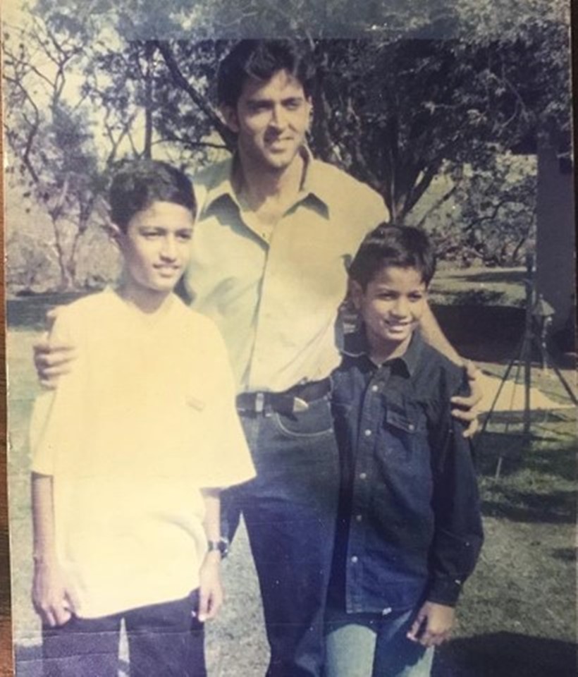 Vicky Kaushal with Hrithik Roshan