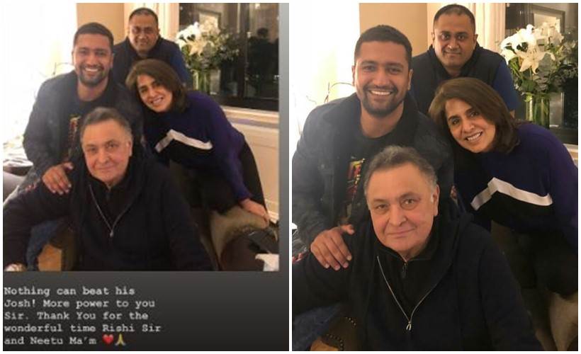Vicky Kaushal, rishi kapoor, neetu kapoor