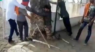 Cow vigilantes, gaurakshaks, Madhya Pradesh, Madhya Pradesh beef row, Muslims beaten up for carrying meant, India news, Indian express news