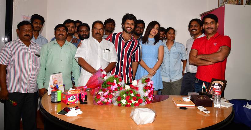 Vijay Deverakonda celebrations photos