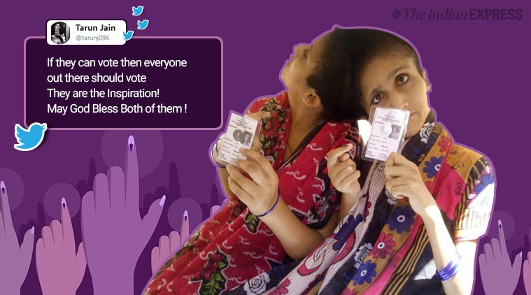 conjoined twins, lok sabha election, lok sabha election 2019, election, election 2019, election 2019, election 2019 news, election live, live news, How to Vote#India, lok sabha election voting percentage, lok sabha election phase 7, lok sabha election phase 6 voting, today live news, india news, lok sabha election voting percentage, lok sabha election voting, election voting live, exit poll 2019, exit poll results, exit poll result 2019