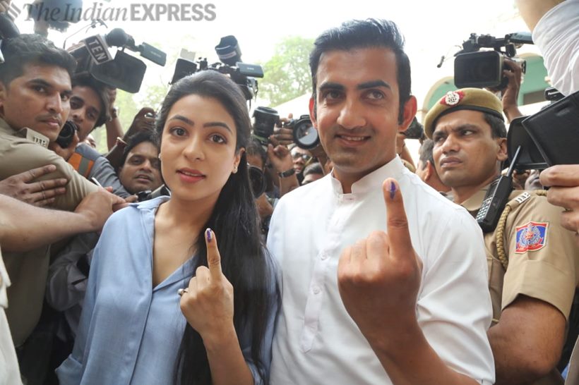 lok sabha election, lok sabha election 2019 photos, lok sabha election 2019, election, election 2019, election 2019, election 2019 news, How to Vote#India, lok sabha election voting percentage, lok sabha election phase 6, lok sabha election phase 6 voting, india news, lok sabha election voting percentage, lok sabha election voting, election news, indian express