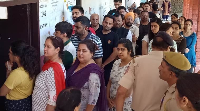 Image result for In the 7th phase of Lok Sabha elections, 39.85 percent of the votes were recorded for 1 pm