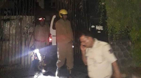 delhi fire, janakpuri fire, janakpuri girl hostel, delhi girls hostel fire, janakpuri hostel fire, Kaveri Girls Hostel fire, Kaveri Girls Hostel, indian express news