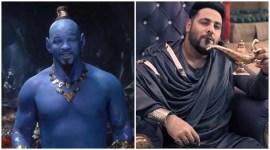 will smith on badshah song in aladdin