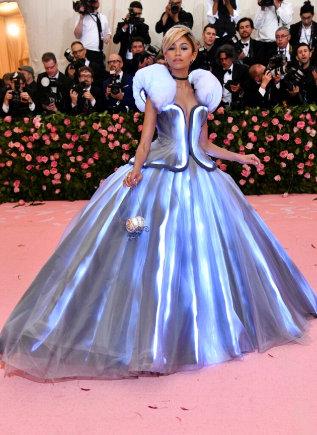 zendaya spider man met gala