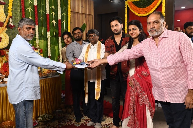 Nithiin’s new film with director Chandrasekhar Yeleti goes on floors ...