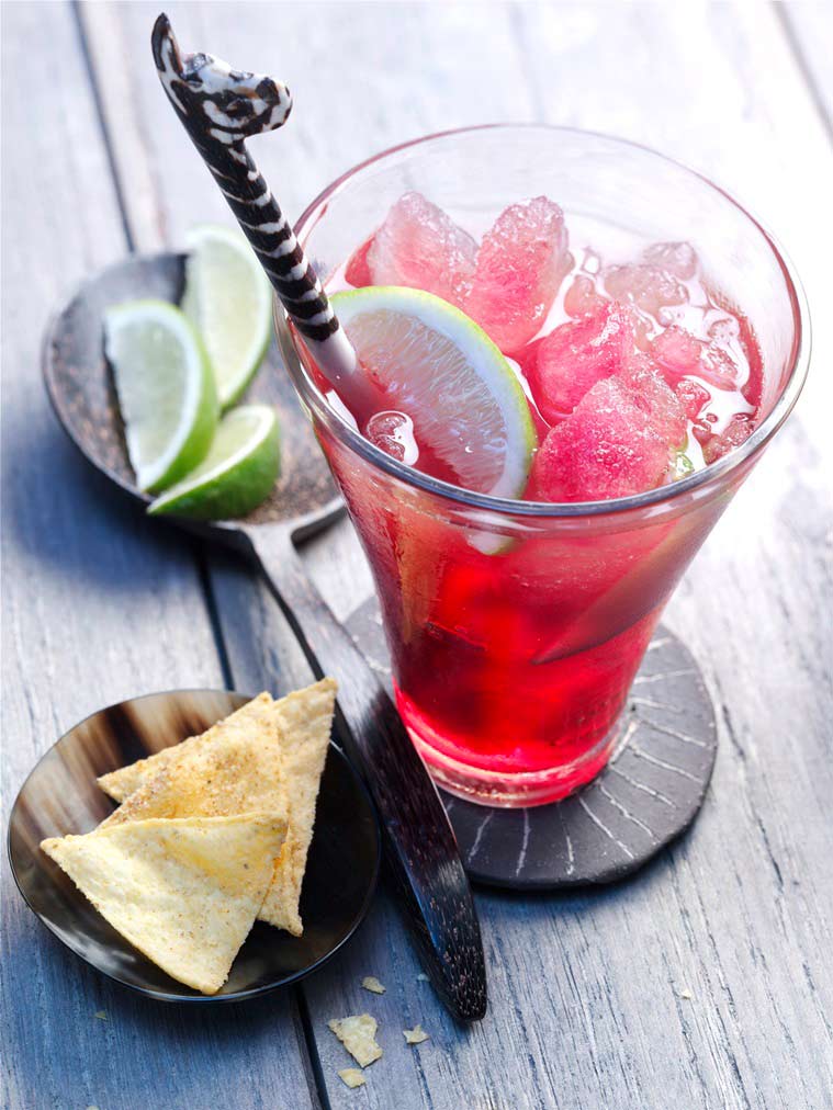 summer, summer drinks, cranberry popsicles, cranberry sorbet