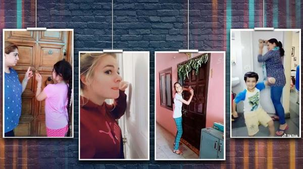 tiktok videos, tiktok funny videos, tiktok knock knock challenge videos, tiktok hilarious videos, tiktok, tiktok knock knock, funny tiktok videos, indian express