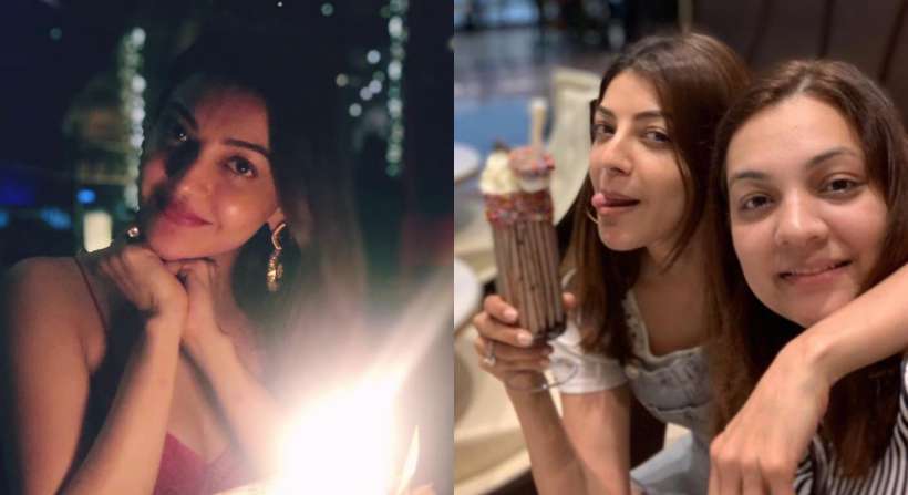 kajal aggarwal, kajal aggarwal birthday, kajal aggarwal birthday photos, kajal aggarwal birthday dubai, kajal aggarwal photos, kajal aggarwal instagram
