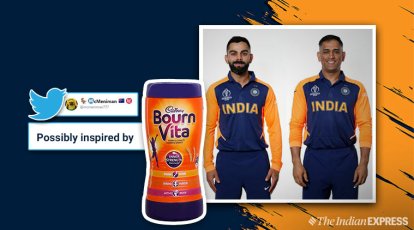 Team India Away Jersey, Team India Orange Jersey, Team India Away Outfit,  ICC Cricket World Cup 2019, ICC World Cup 2019, Team India World Cup 2019,  India vs England, England vs India