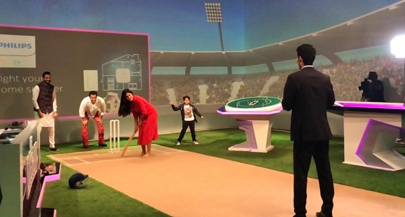 katrina kaif plays cricket