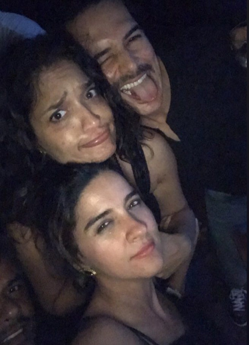 sandhya mridul and shruti seth at mentalhood party