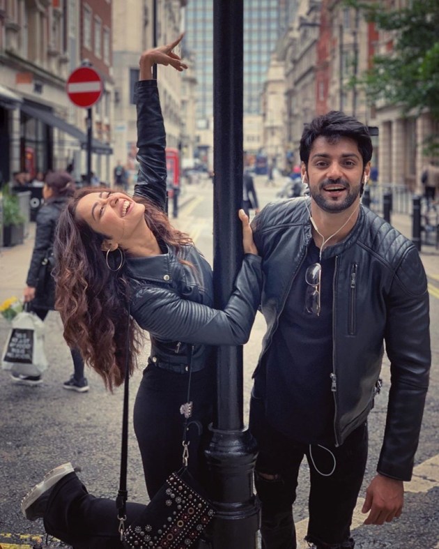 Rithvik Dhanjani, Asha Negi and Karan Wahi's London photos
