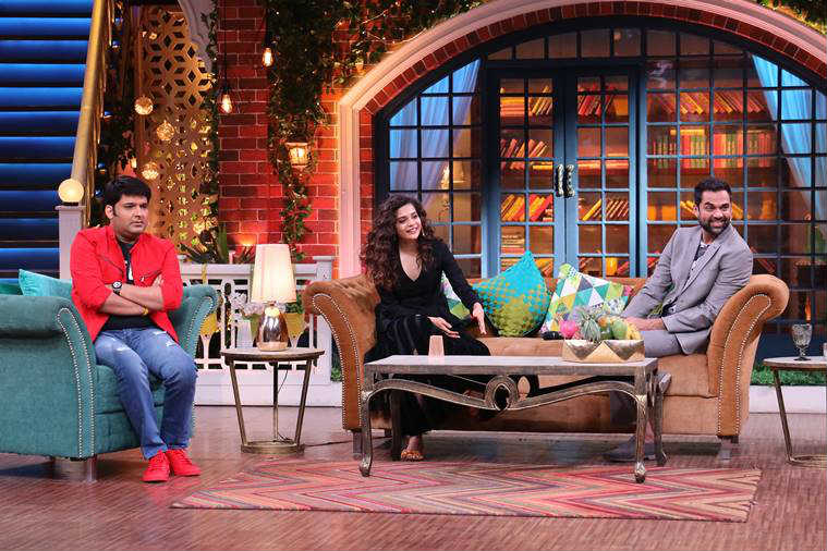   Abhay Deol and Mithila Palkar at kapil sharma show 