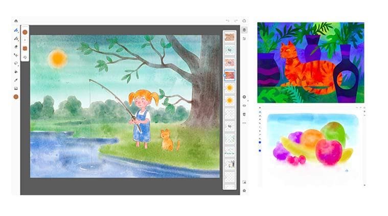 Adobe S Project Gemini Will Be Called Adobe Fresco Is A New Painting App For Ipad Technology News The Indian Express