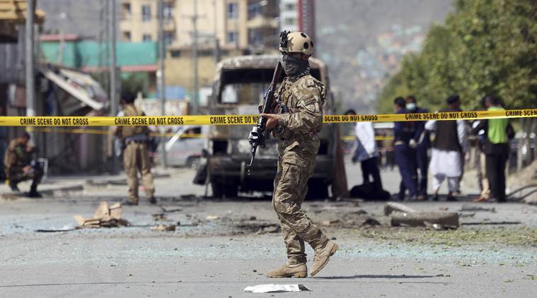 Afghanistan, Afghanistan bomb blast, Kabul, Kabul blast, ISIS, ISIS afghanistan, Isis afghanistan blast, isis news, Kabul bomb blast, Nasrat Rahimi, Afghanistan news, world news, indian express