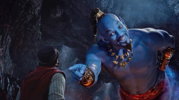   Aladdin's global box office 