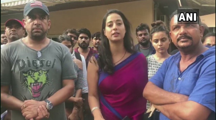 alt balaji show set attacked