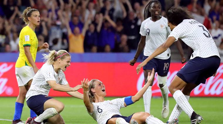 fifa world cup, France coach Amandine Henry, women world cup quater finals, brasil vs france football, soccer news, indian express