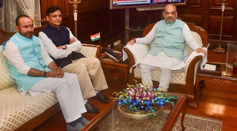 Amit Shah Takes Charge As New Home Minister, Holds Meeting With Joint ...