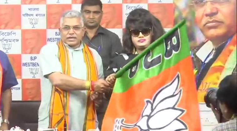 Anju Ghosh, Anju Ghosh joins BJP, West Bengal actress Anju Ghosh, West Bengal BJP, bjp BENGAL, indian express