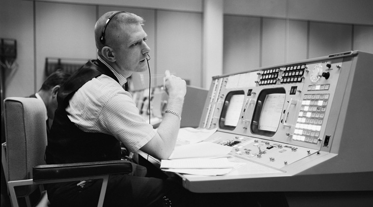 NASA, Apollo Mission, Apollo 11, Apollo Lunar mission, Moon landing, Apolo moon mission, Johnson Space Center, Gene Kranz, Neil Armstrong,  Neil Armstrong moon landing 50th anniversary, Moon Landing 5years ago, World news, Indian Express news